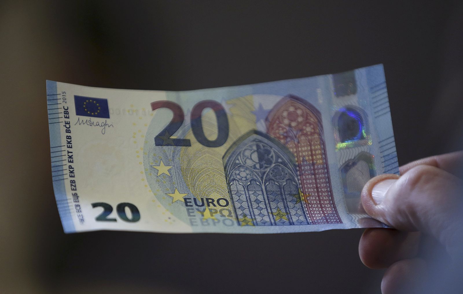 El nuevo billete de 20 euros se ha presentado en Viena