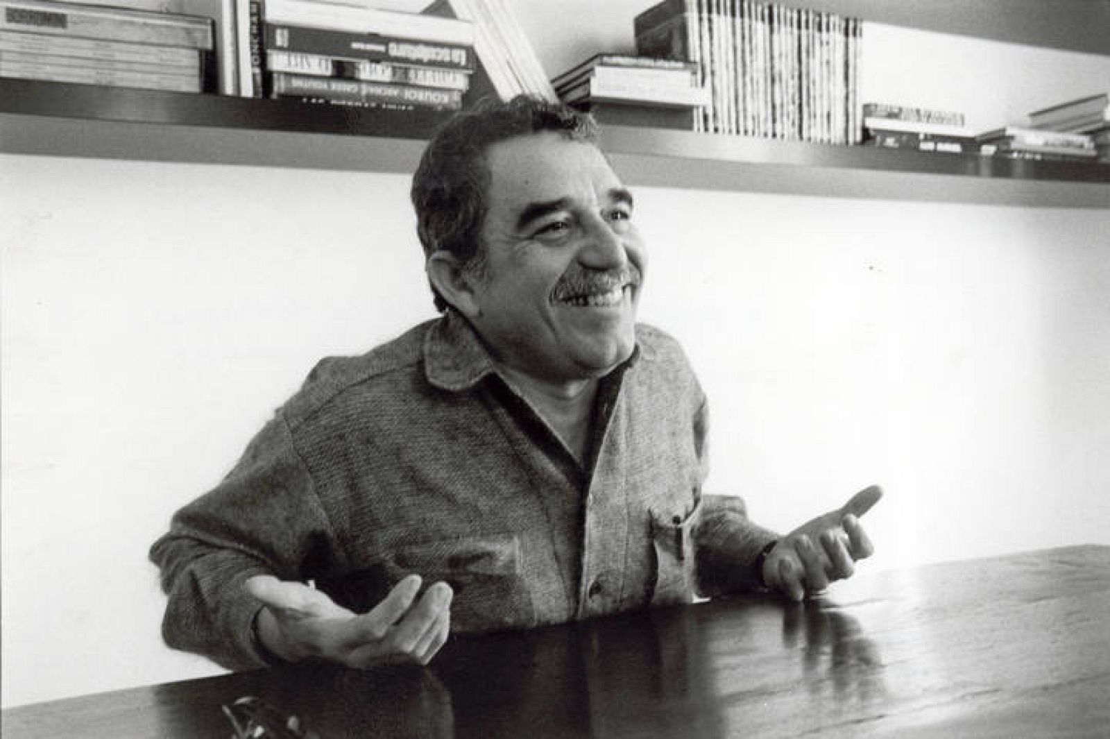 Gabriel García Márquez en una imagen de los años 80. El escritor vivió exiliado en México entre 1981 y 1983.