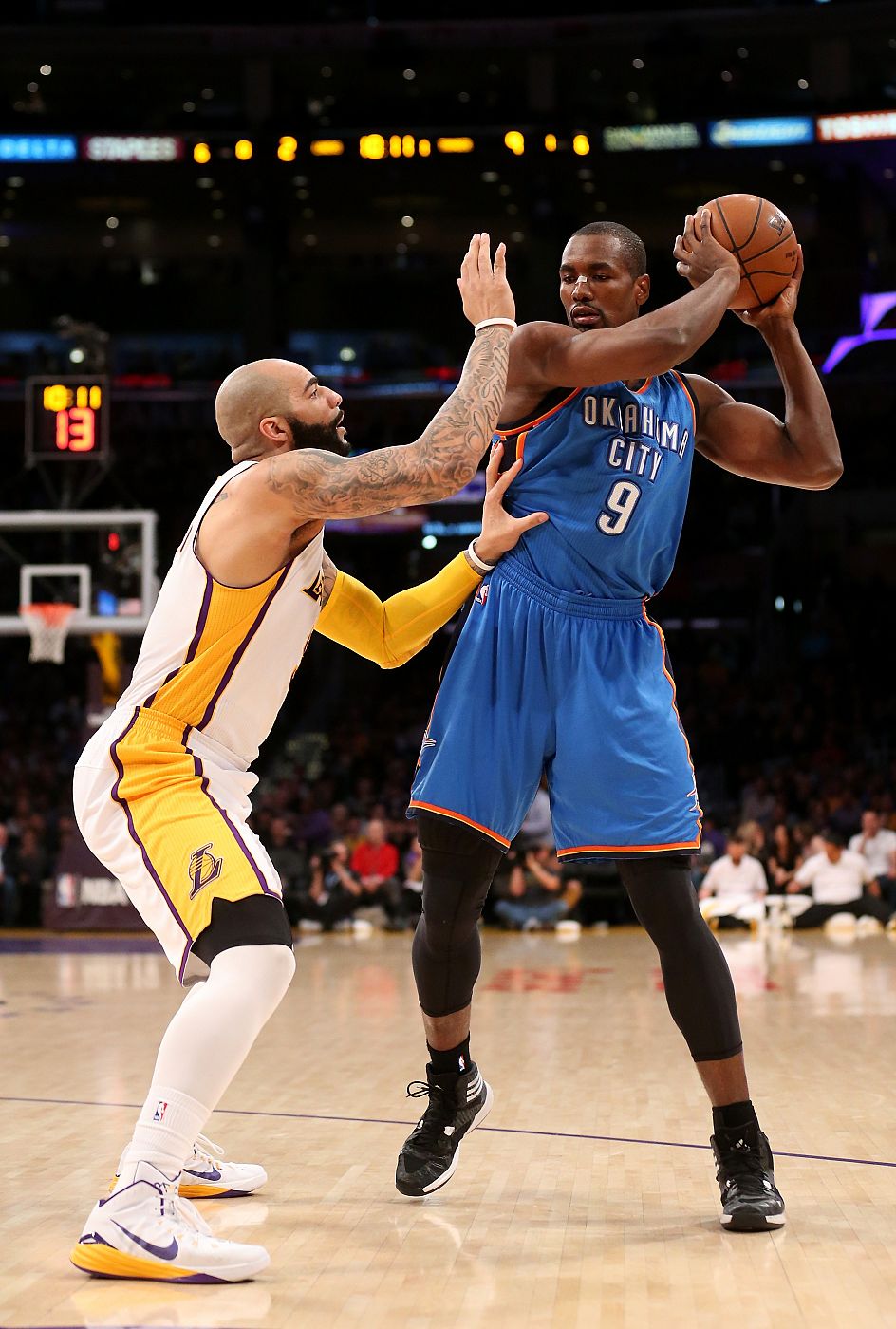 Oklahoma City Thunder v Los Angeles Lakers