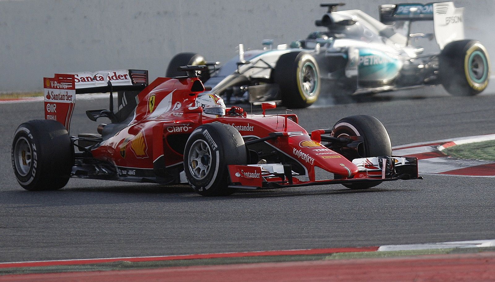 Foto de archivo de los pasados test de Montmeló.