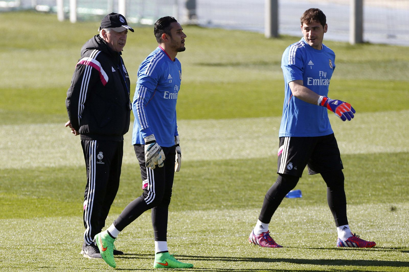 El portero del Real Madrid Iker Casillas