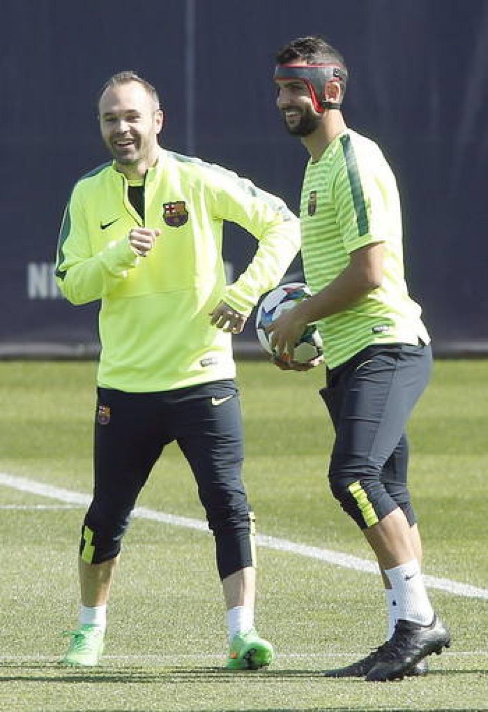 ENTRENAMIENTO DEL FC BARCELONA