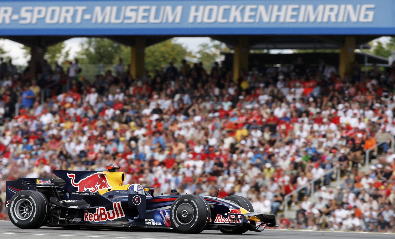 Imagen de archivo de un pasado GP de Alemania disputado en Hockenheim