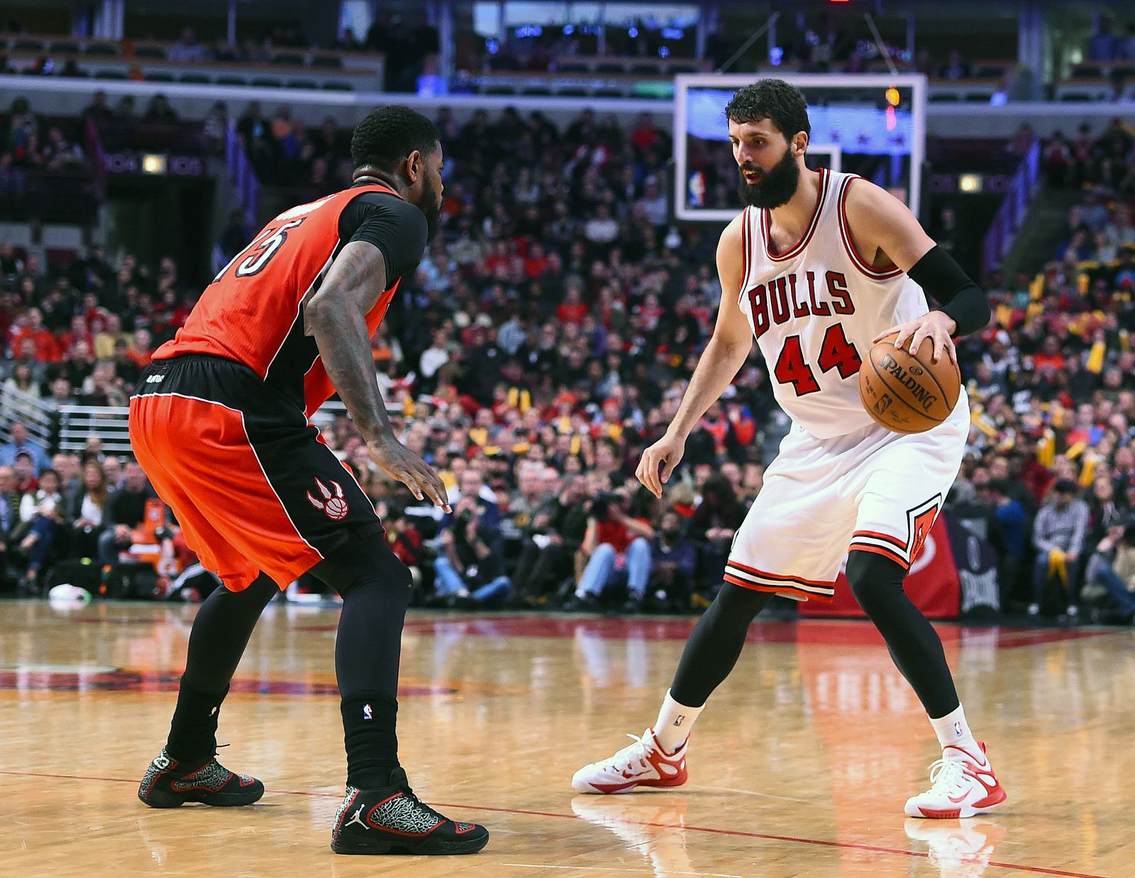 Mirotic fue crucial en la victoria de los Bulls.