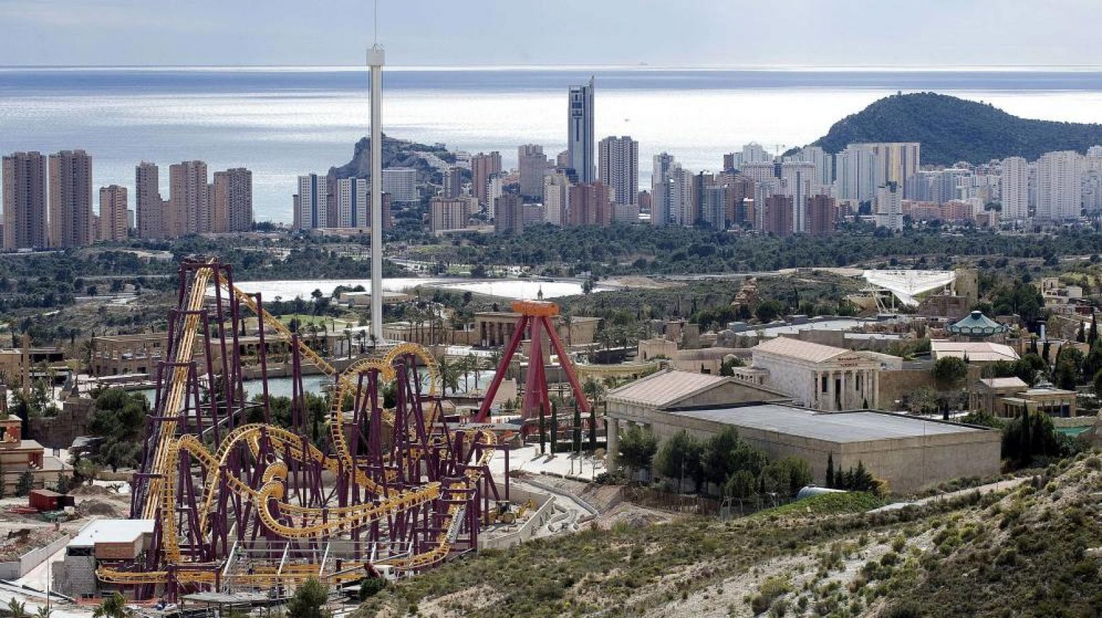 Imagen de archivo del parque de atracciones Terra Mítica