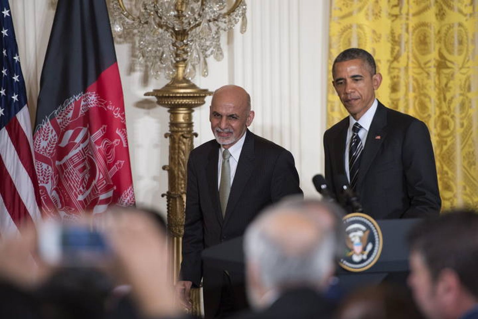CONFERENCIA DE PRENSA DEL PRESIDENTE OBAMA CON SU HOMÓLOGO AFGANO, ASHRAF GANI