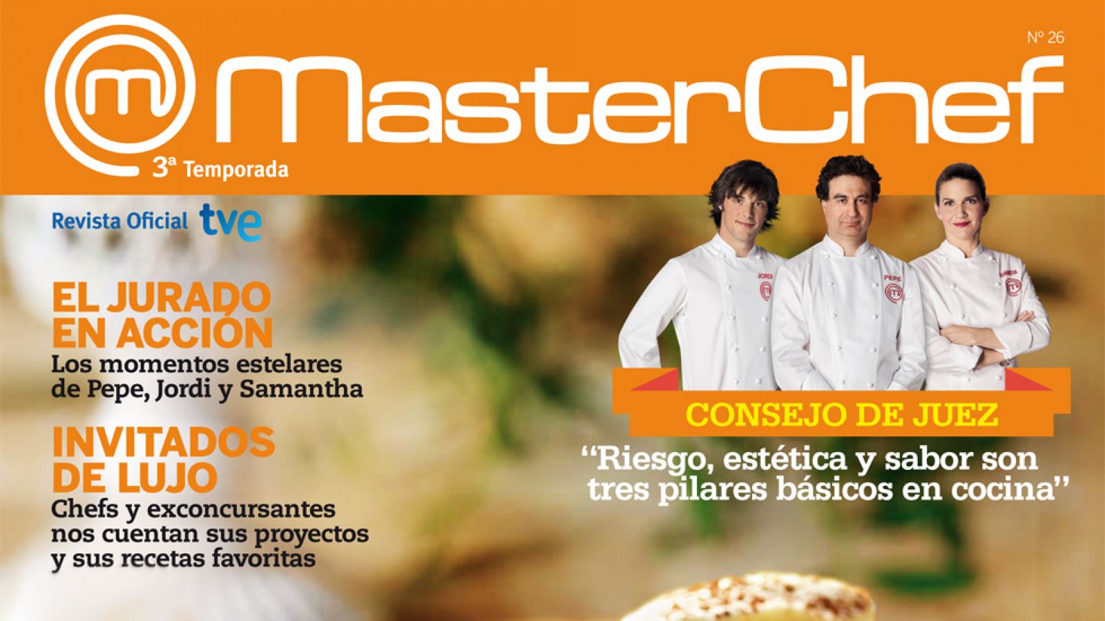 ¡Ya está a la venta la revista MasterChef!