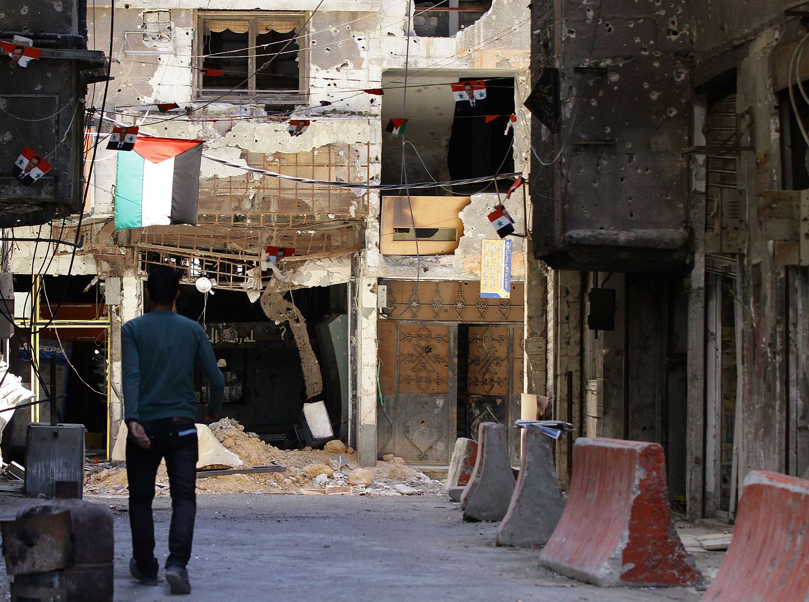 Fotografía de archivo del campamento de refugiados palestinos en Siria de Yarmuk