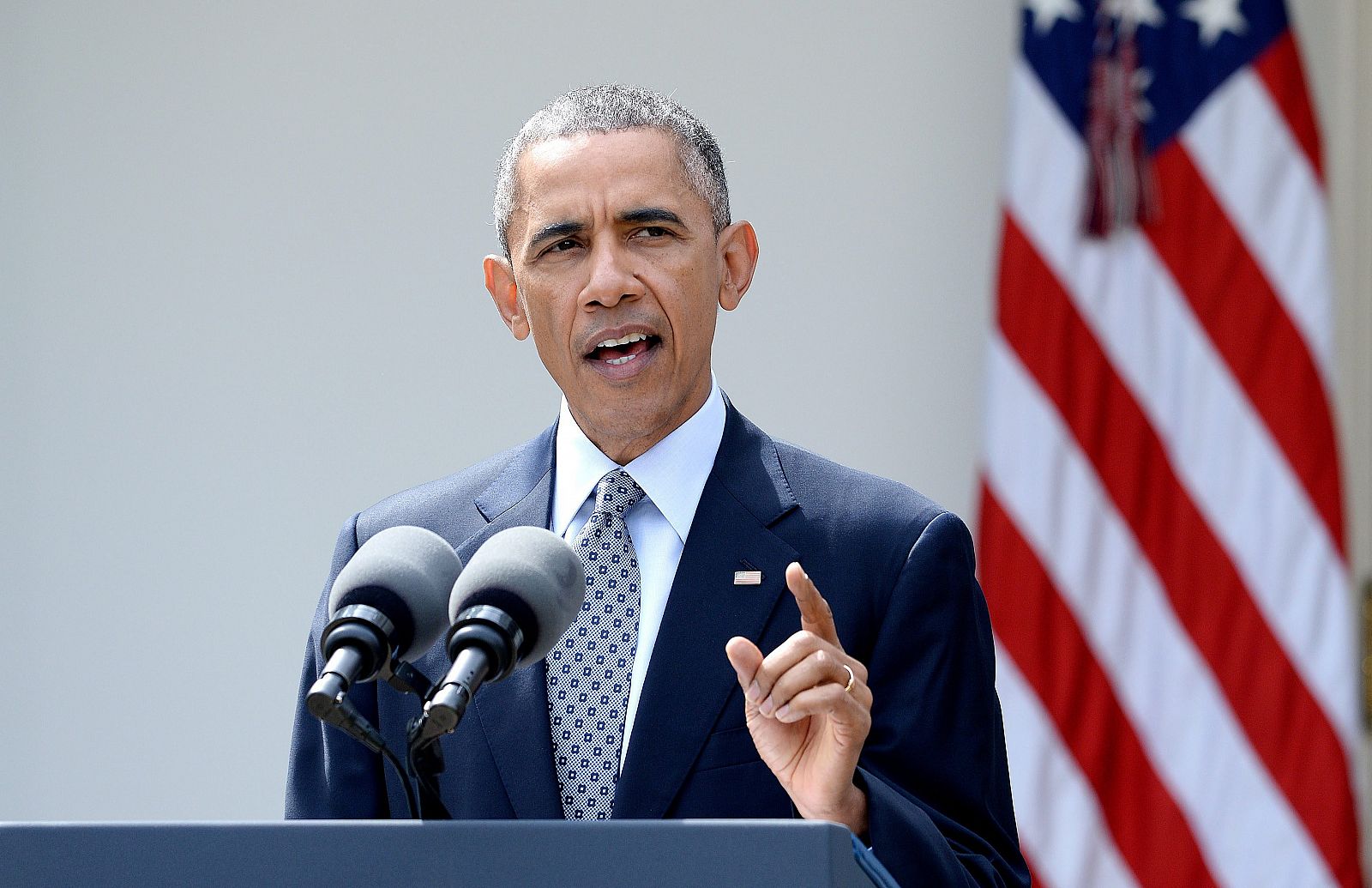 El presidente de EE.UU., Barack Obama, en la Casa Blanca