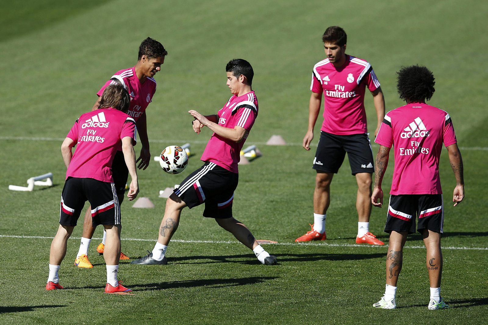 ENTRENAMIENTO DEL REAL MADRID