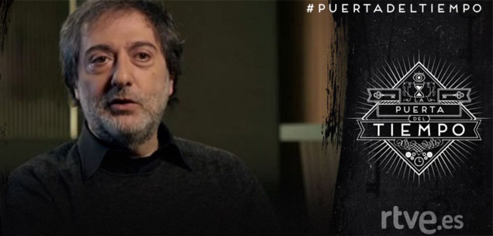 Javier Olivares, creador de 'El Ministerio del Tiempo', visita 'La Puerta del Tiempo'