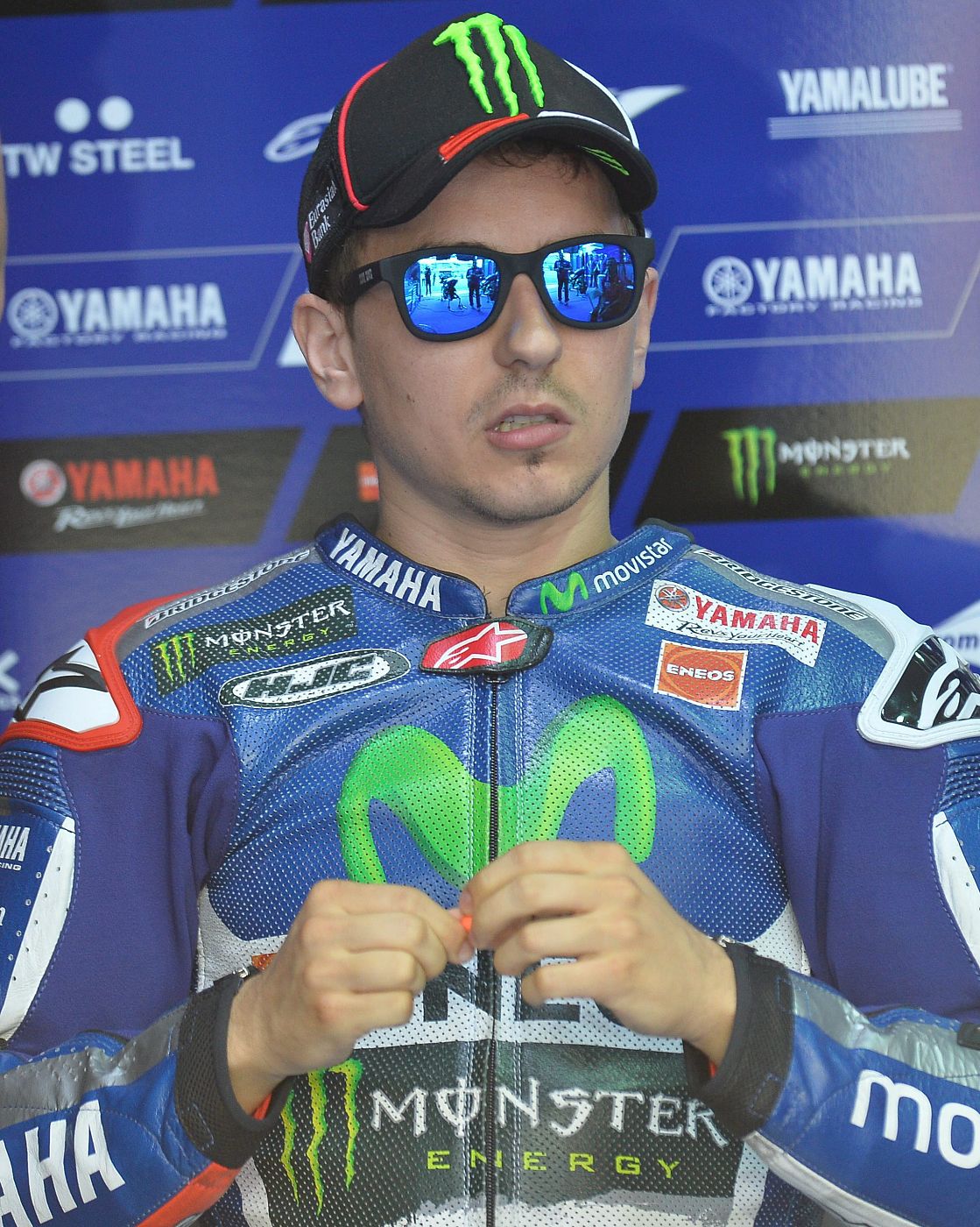 Jorge Lorenzo durante el pasado GP de Catar.