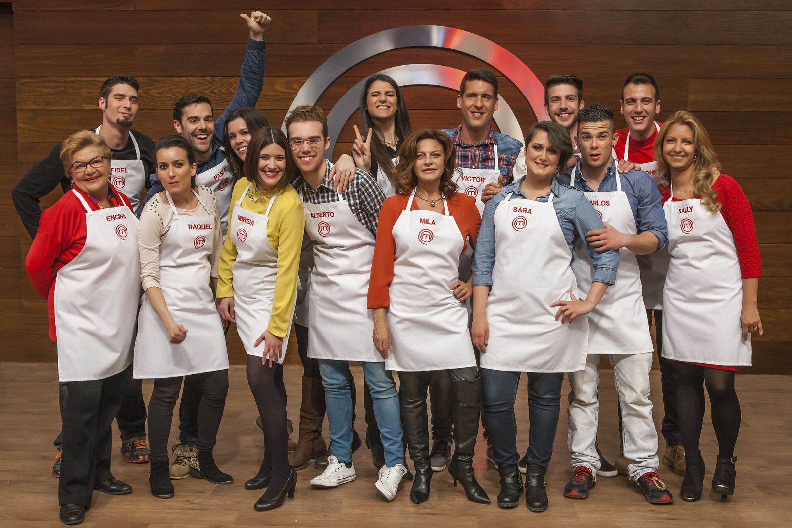 Los 15 aspirantes de MasterChef 3