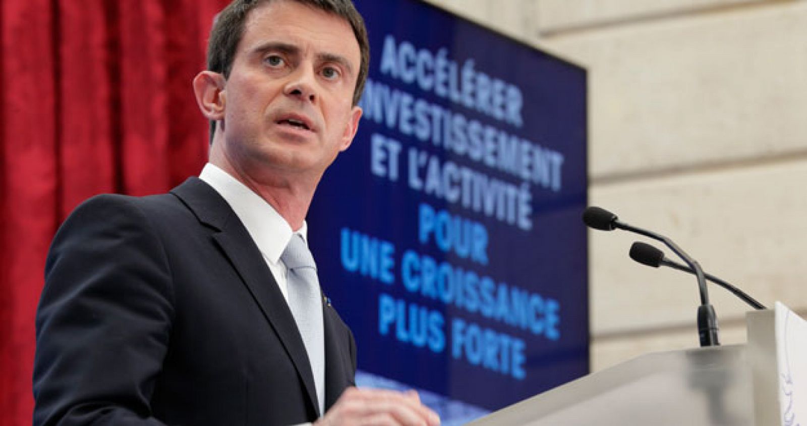 El primer ministro de Francia, Manuel Valls