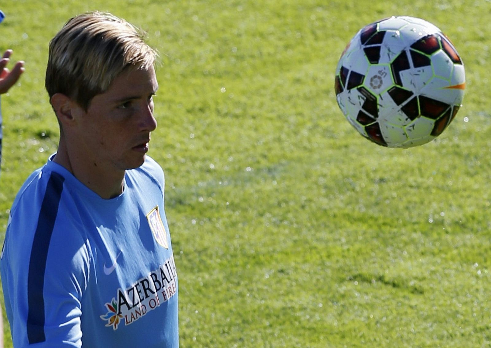 El delantero del Atlético de Madrid Fernando Torres