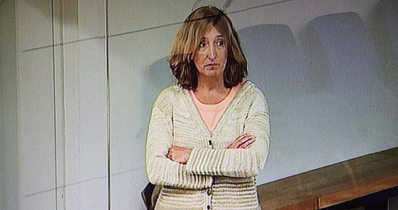 Imagen del juicio a la etarra Itziar Alberdi Uranga en San Fernando de Henares