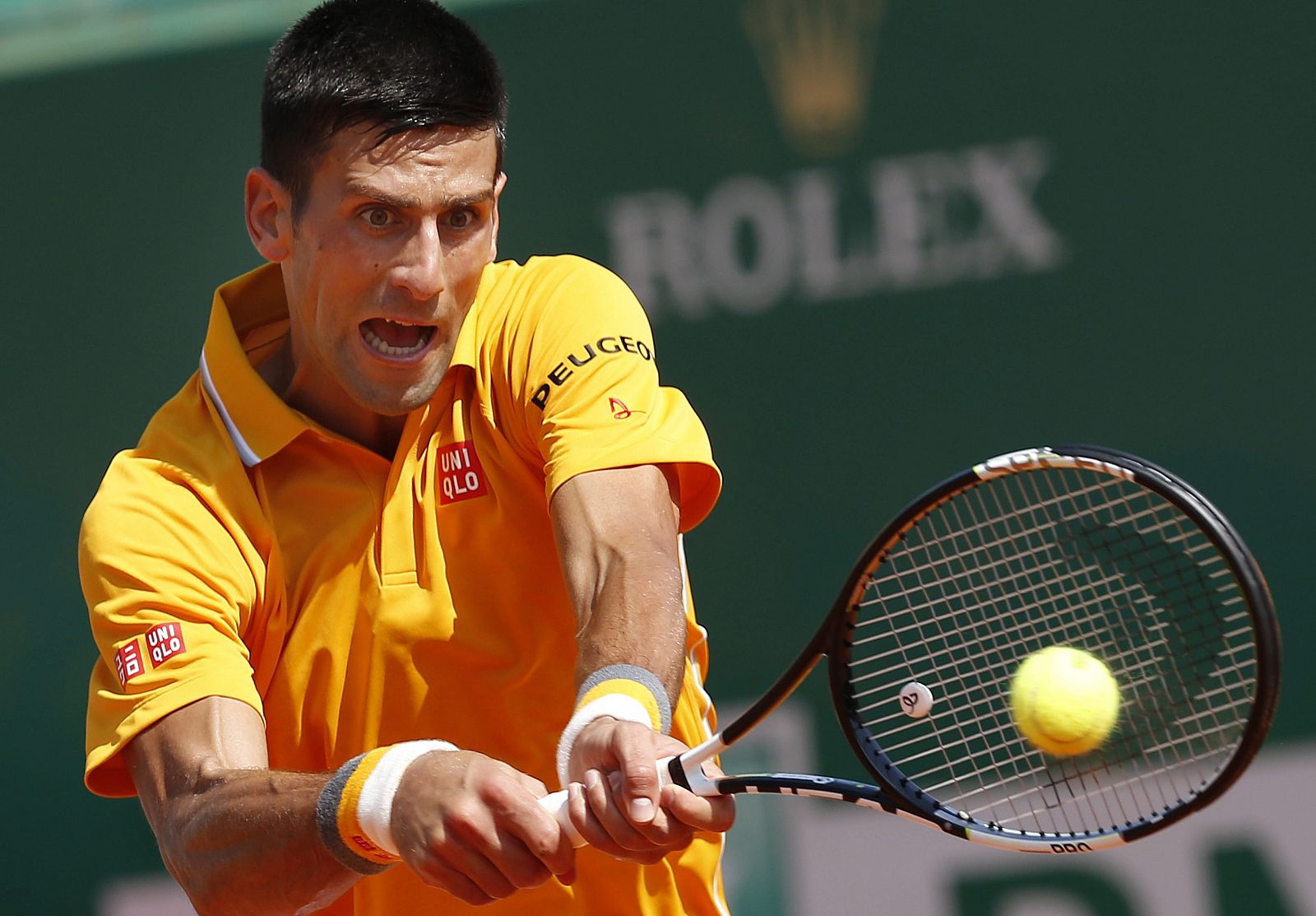 El tenista serbio Novak Djokovic