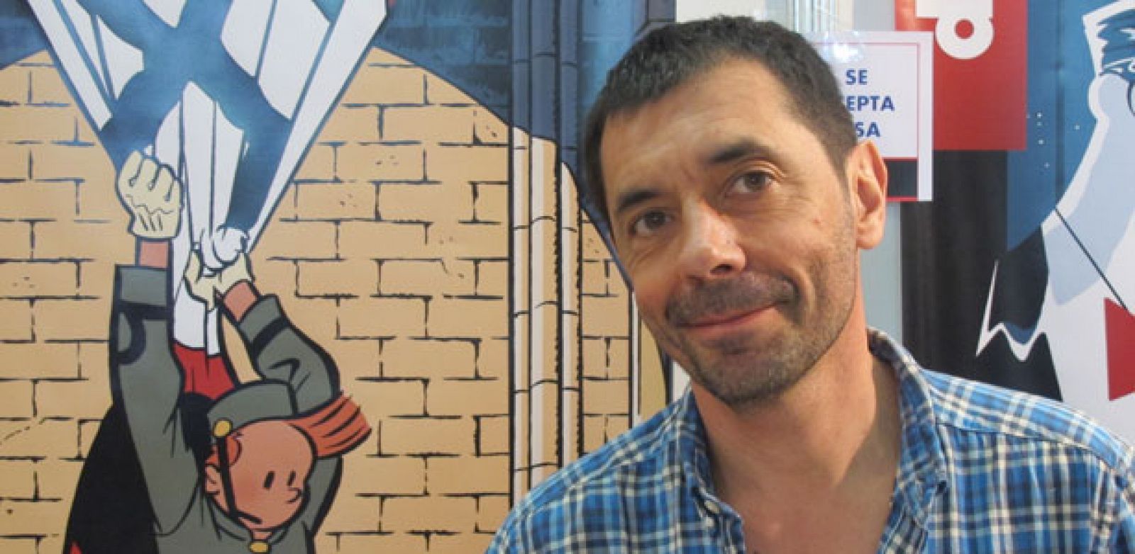 Olivier Schwartz en el Salón del Cómic de Barcelona