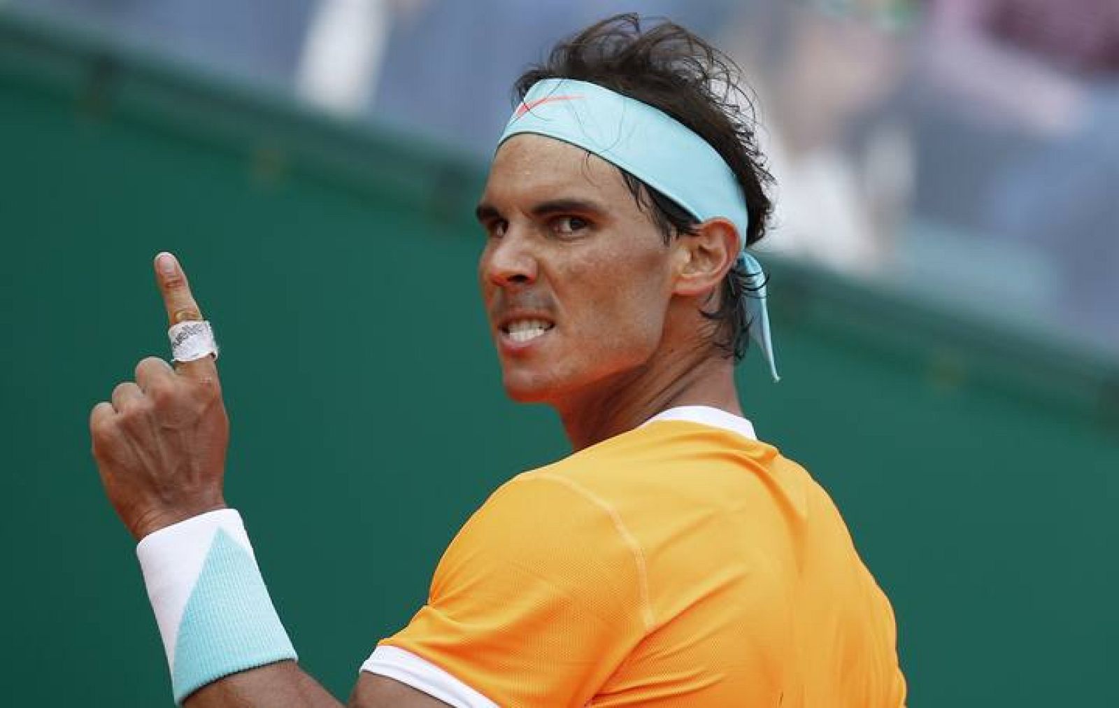 El tenista español Rafael Nadal, durante el pasado torneo de Montecarlo.