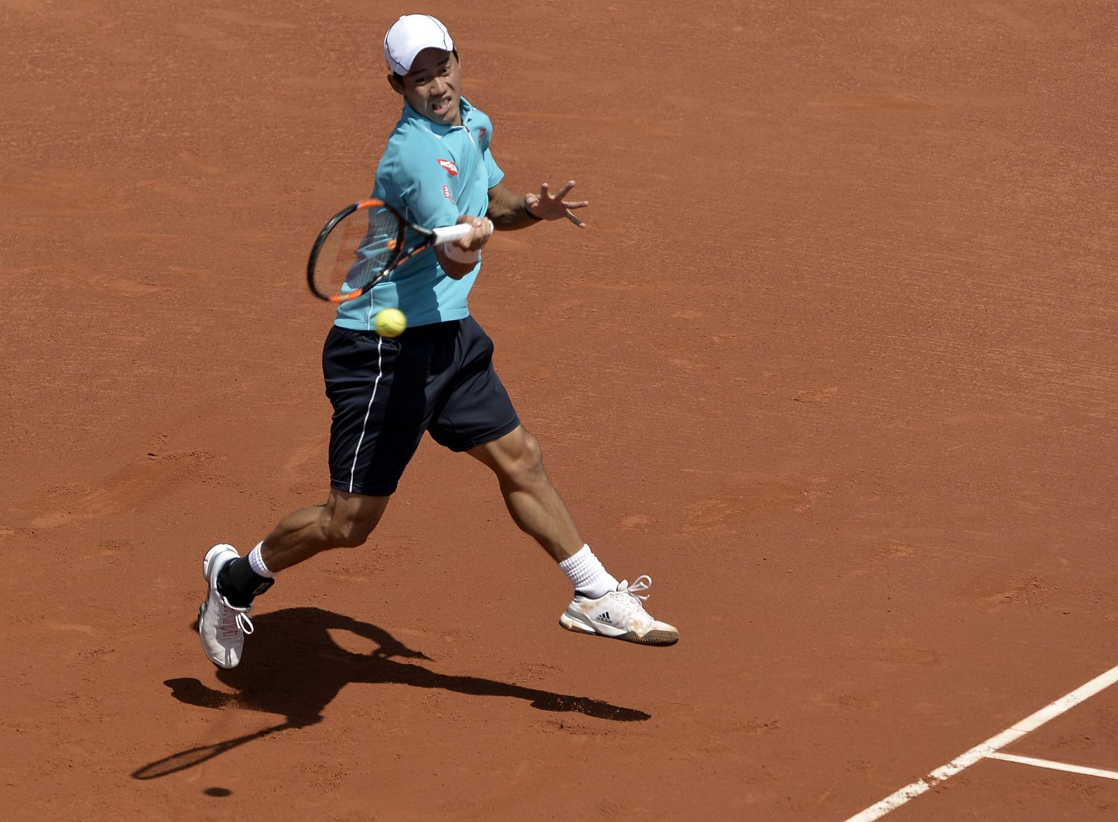 El japonés Kei Nishikori ha eliminado a Bautista y pasa a semifinales del Godó.