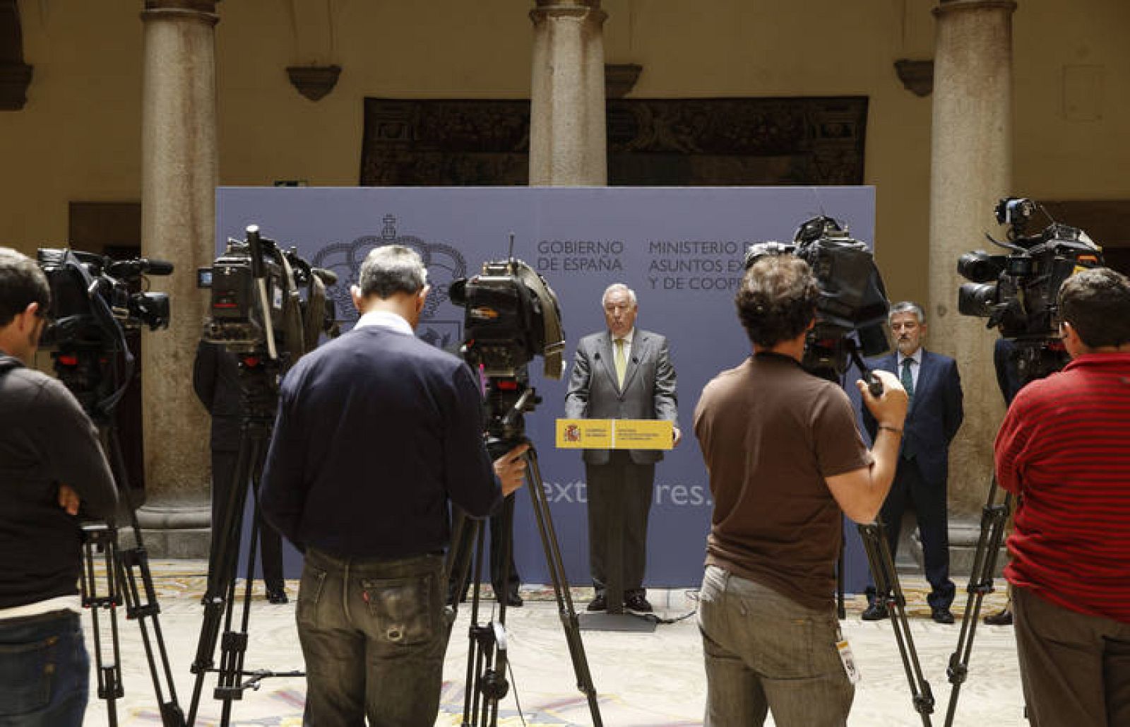 El ministro de Exteriores, José Manuel García-Margallo