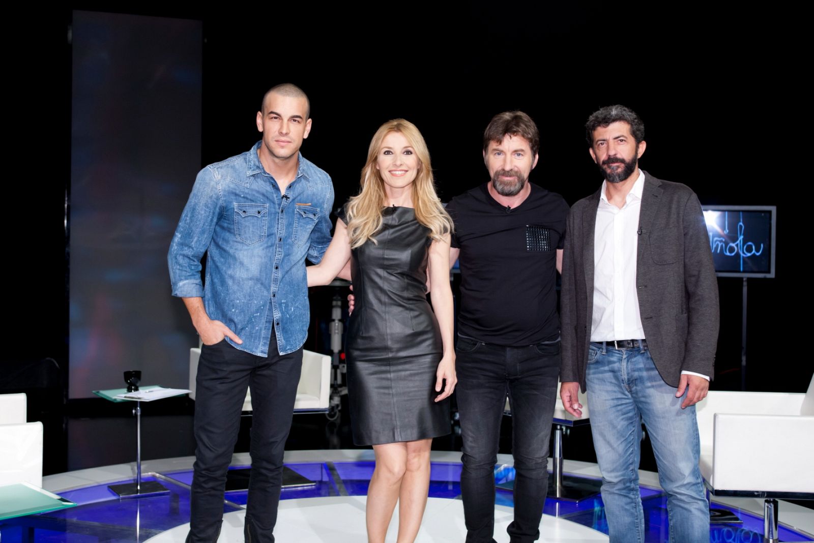 Mario Casas, Cayetana Guillén Cuervo, Antonio de la Torre y Alberto Rodríguez