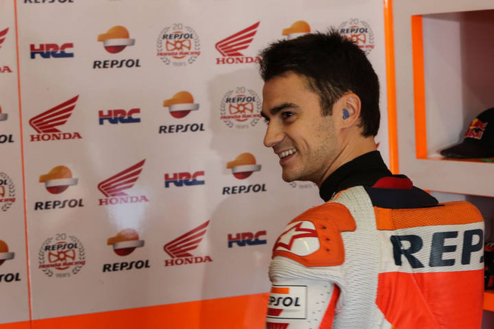 El piloto de Honda Dani Pedrosa.