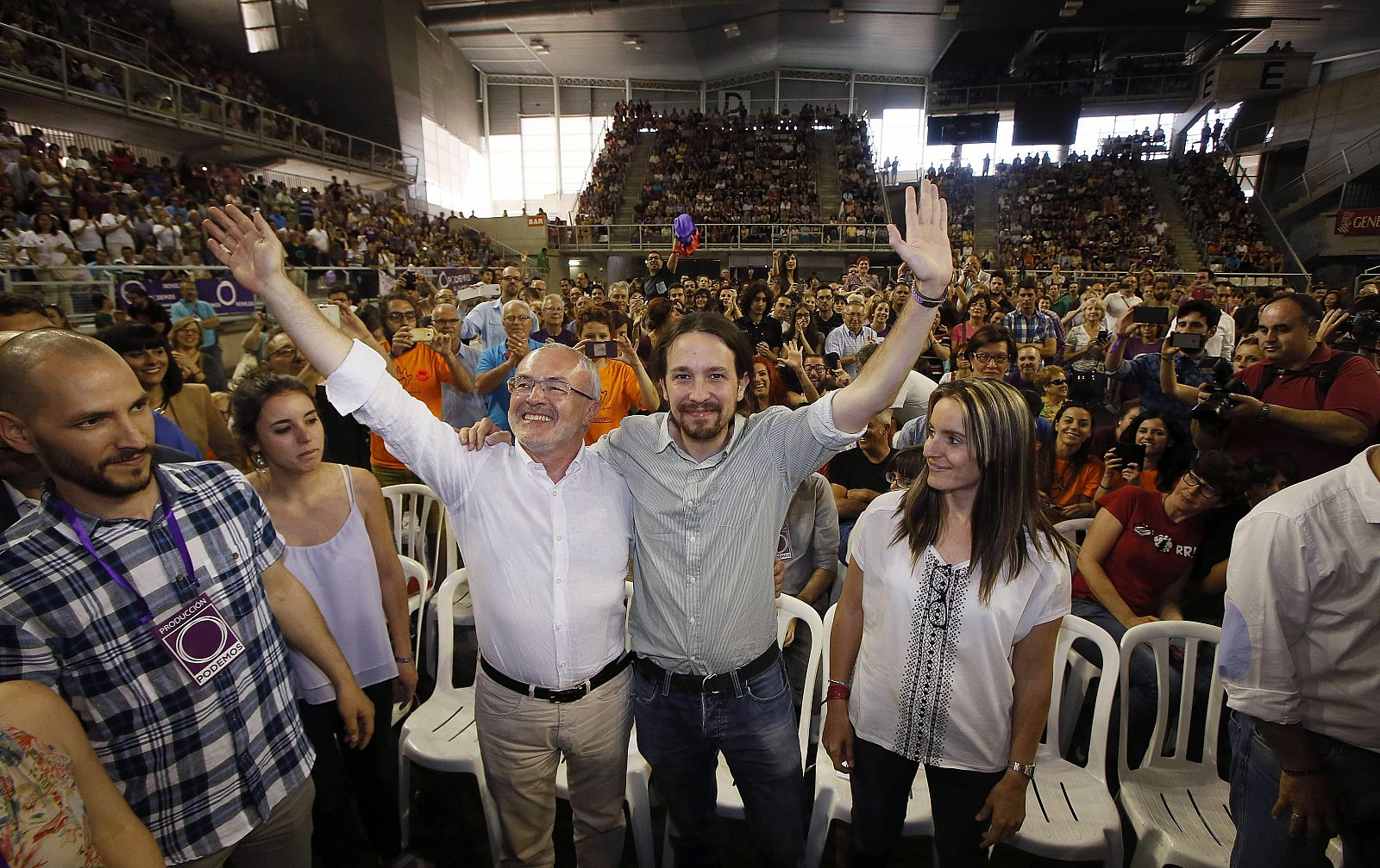 MITIN DE PABLO IGLESIAS EN ALICANTE