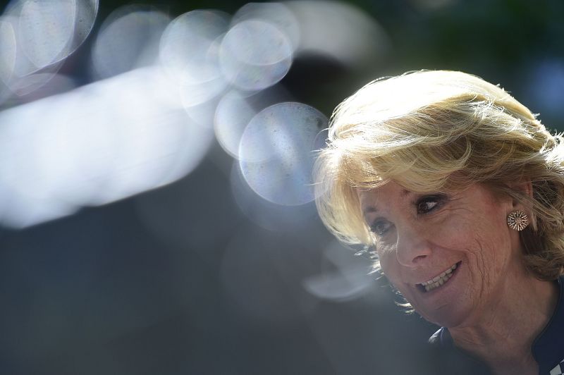 La candidata del PP al Ayuntamiento de Madrid, Esperanza Aguirre