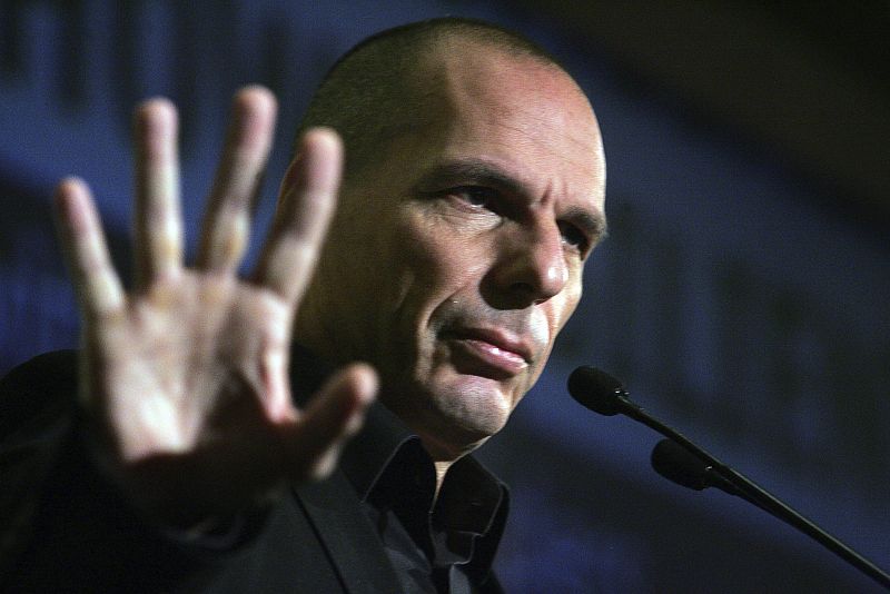 El ministro de Finanzas griego, Yanis Varufakis