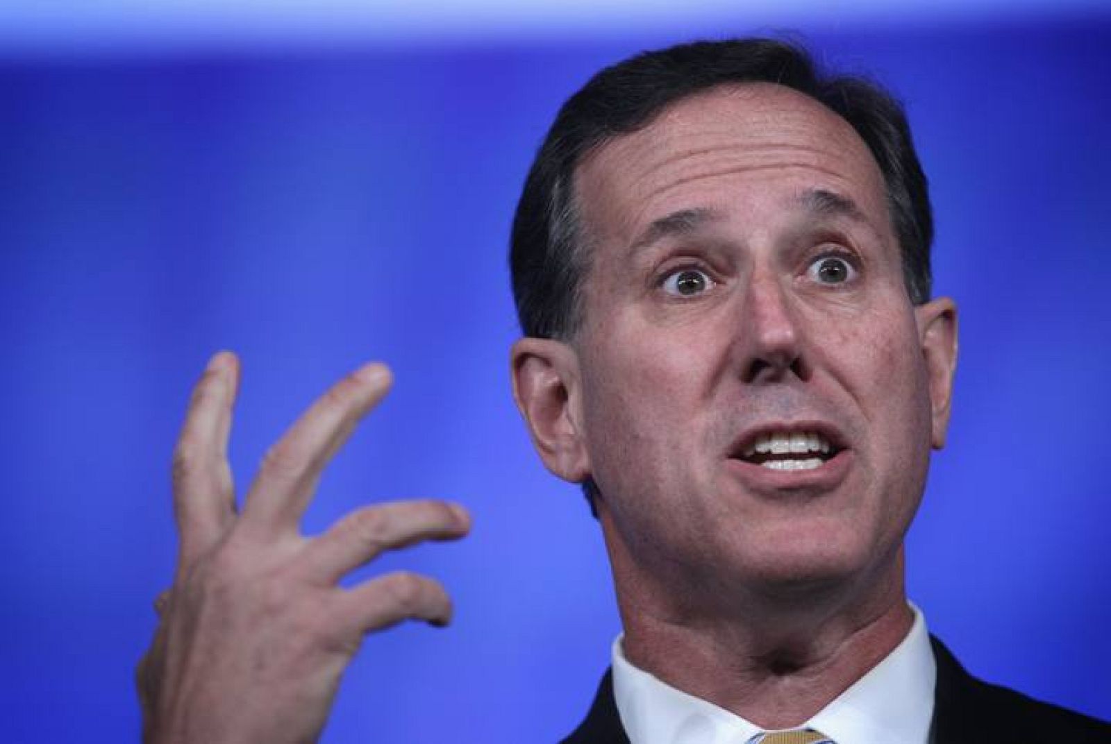 El exsenador por Pensilvania Rick Santorum se presentará por segunda vez a la Casa Blanca. 