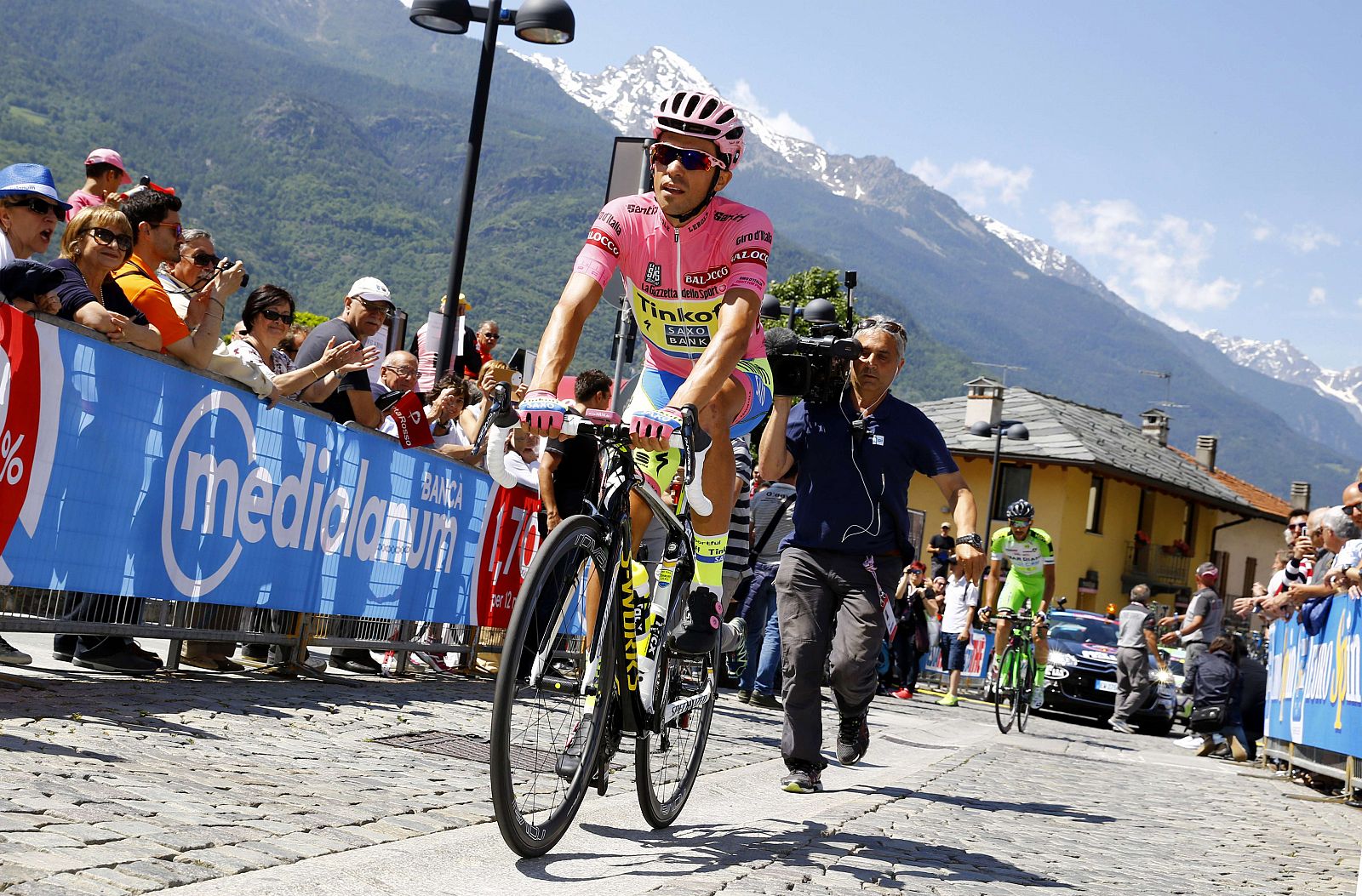 Contador, virtual ganador del Giro 2015.