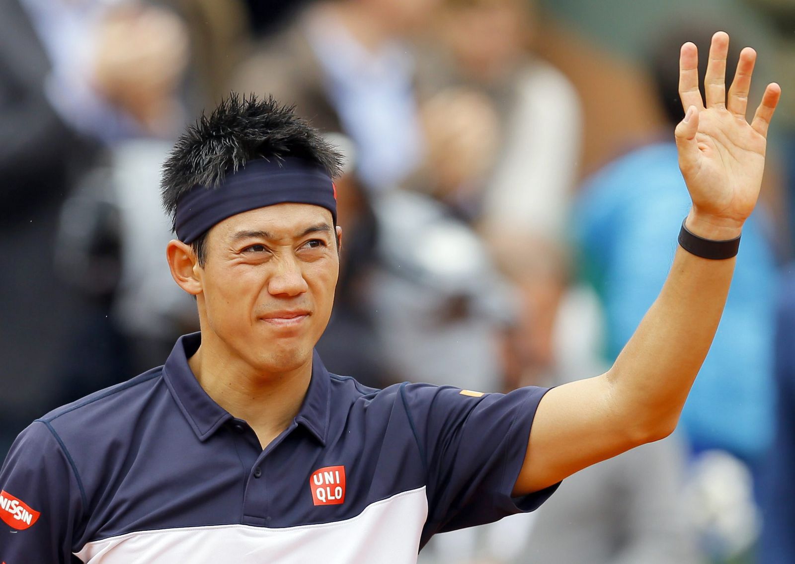 Kei Nishikori ya es cuartofinalista de Roland Garros.