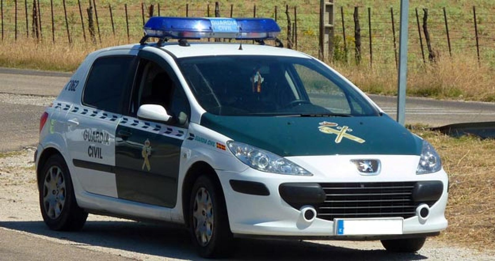 Imagen de archivo de un coche de la Guardia Civil.