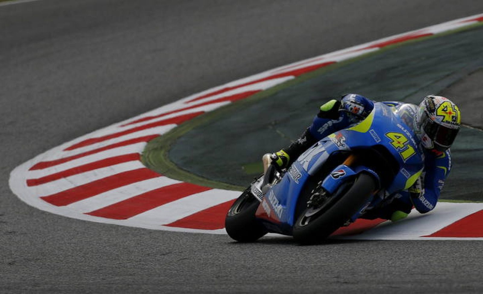 El piloto catalán del equipo Team Suzuki Ecstar, Aleix Espargaró.