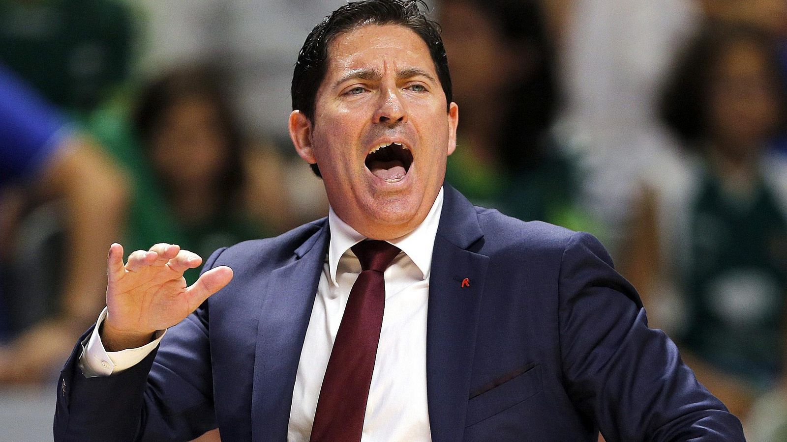 El entrenador del FC Barcelona de baloncesto, Xavi Pascual