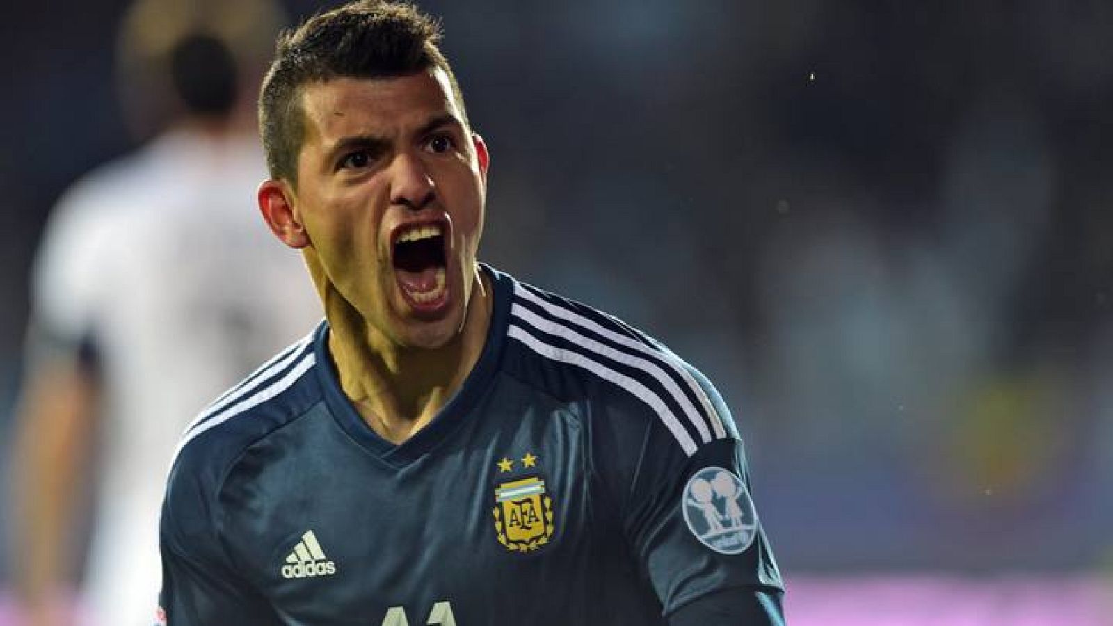 El 'Kun' Agüero, en la Copa América.