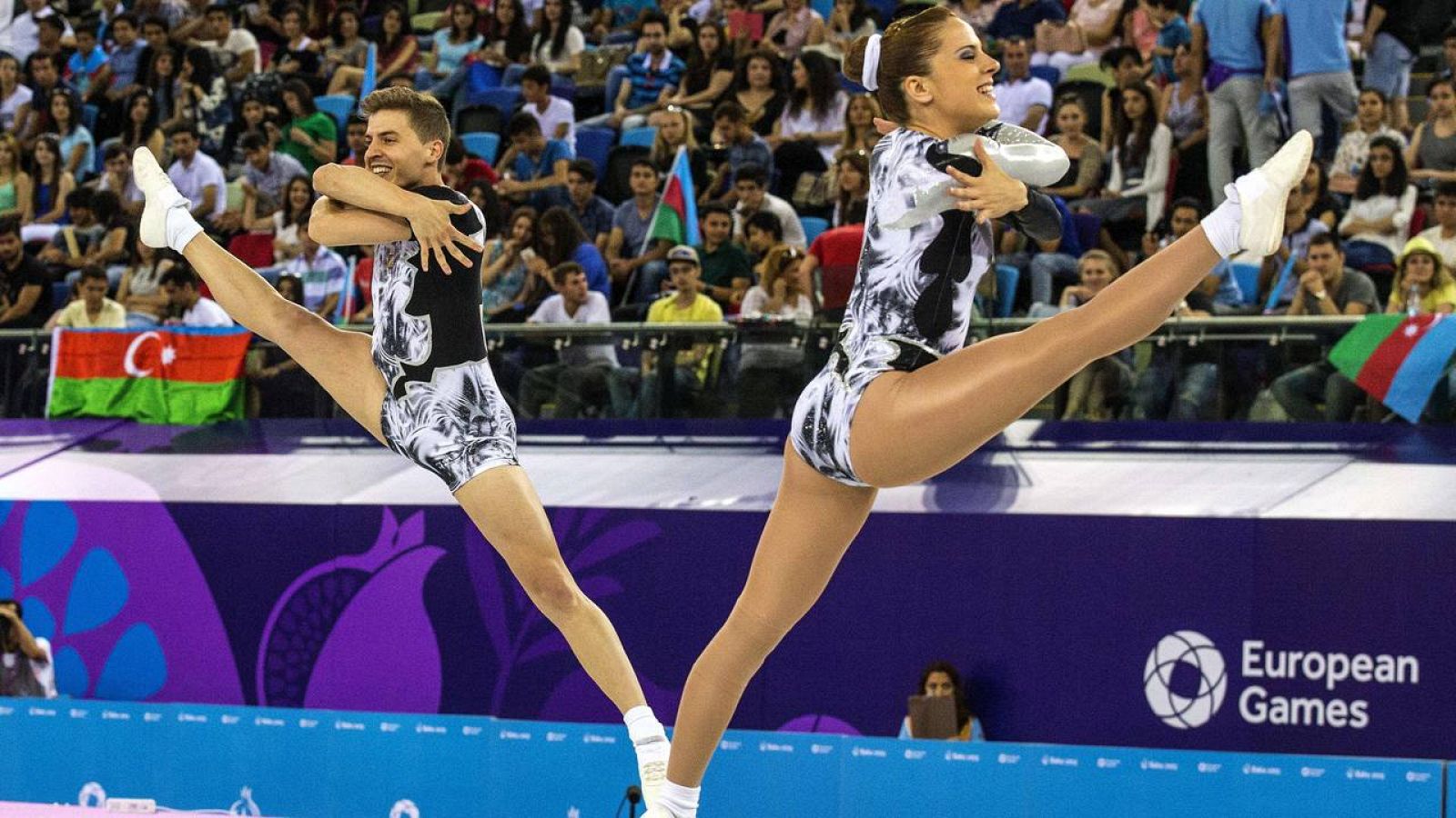 Baku 2015 Gimnasia Aerobica Espana Oro Y Bronce En Gimnasia Aerobica Rtve Es