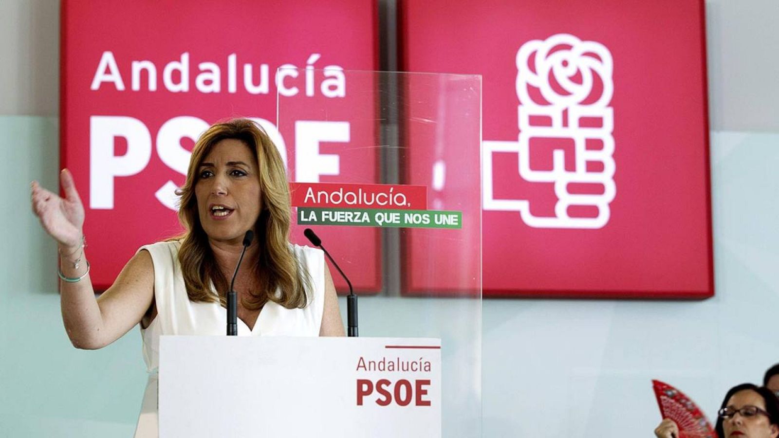 Fotografía de archivo de la presidenta de Andalucía, Susana Díaz 