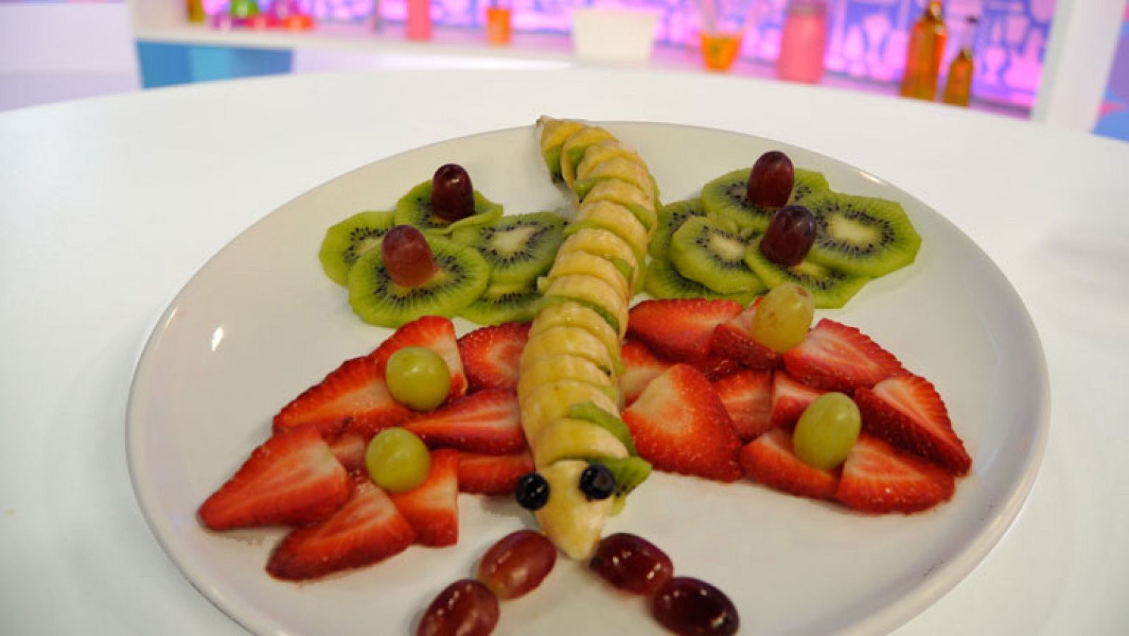 Receta - Mariposa de frutas