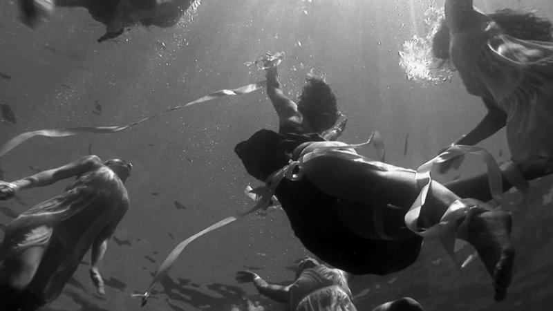 Fotograma del vídeo de "Fly away, fly high", de The Birkins