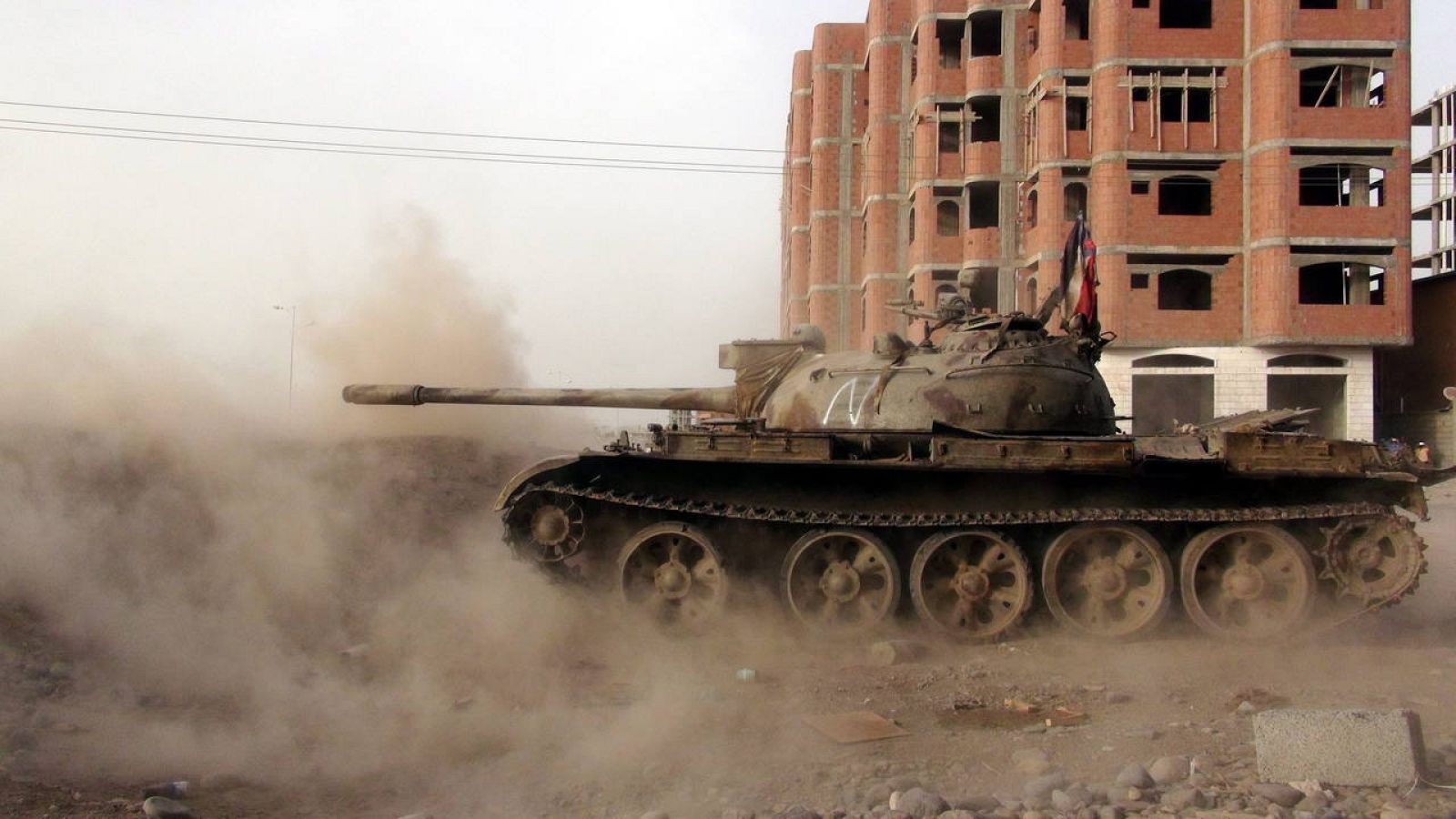 MILITARES LEALES AL PRESIDENTE YEMENÍ FUGITIVO ABDO RABBO MANSOUR HADI