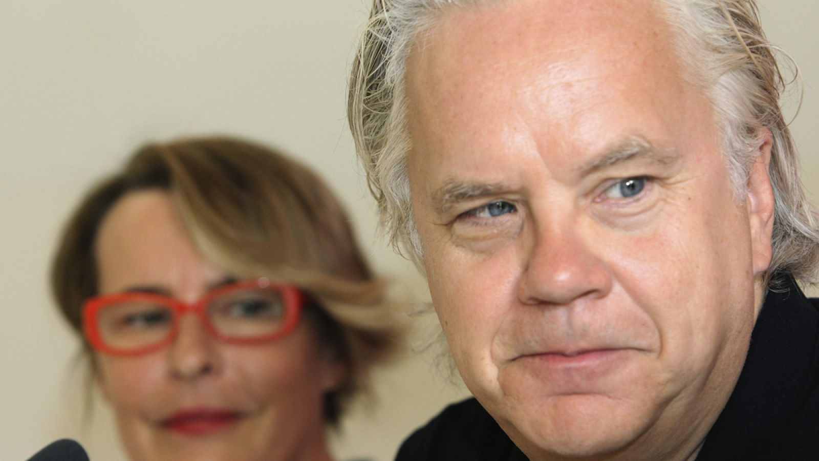 El director Tim Robbins en la presentación de 'Sueño de una noche de verano'