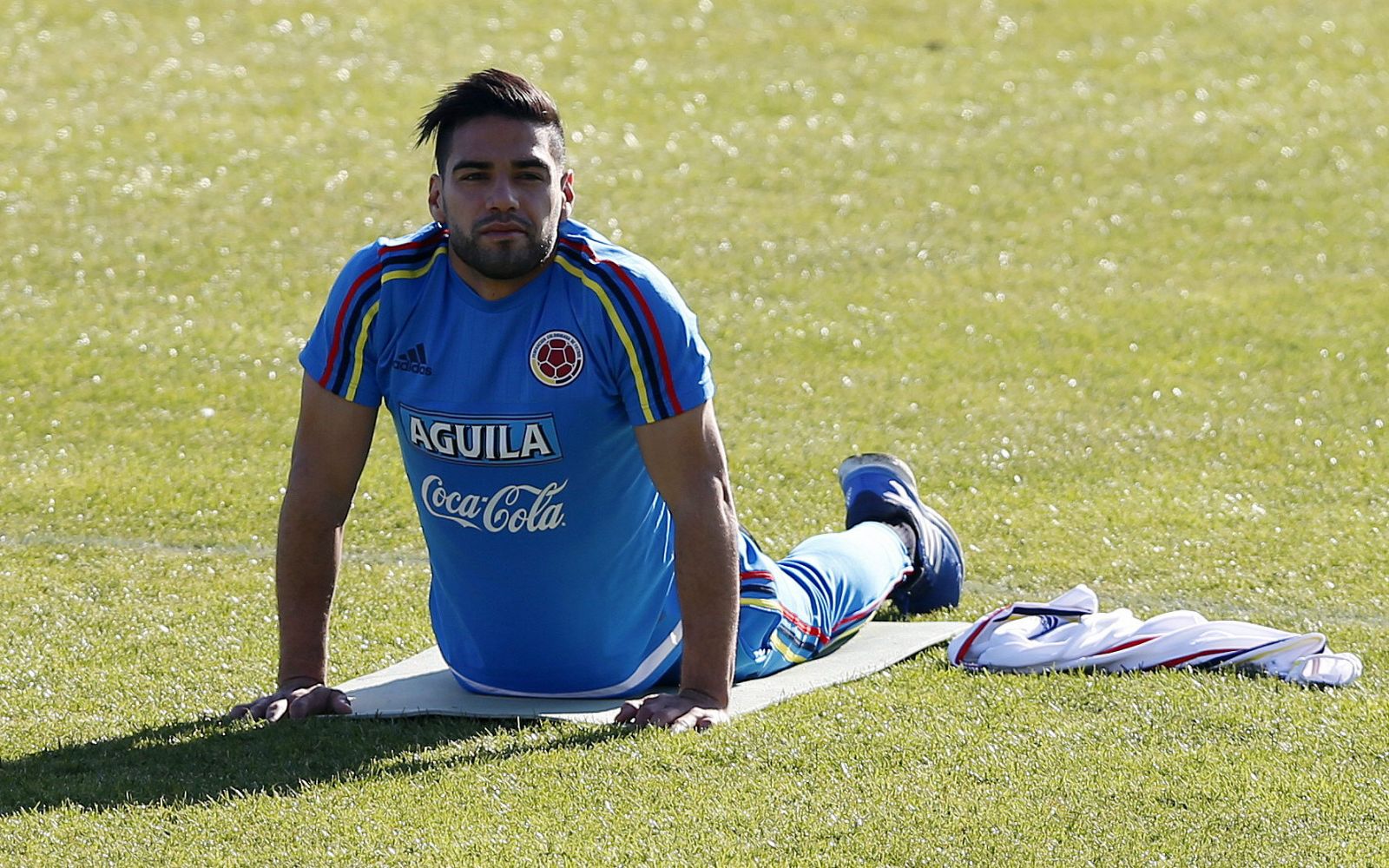 Imagen del jugador de la selección de fútbol de Colombia Radamel Falcao.