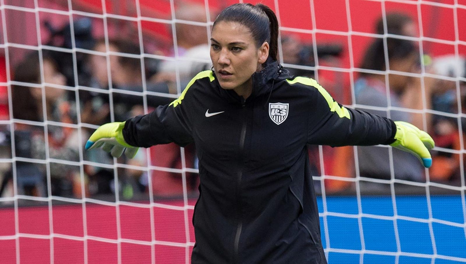 La portero de la selección norteamericana Hope Solo