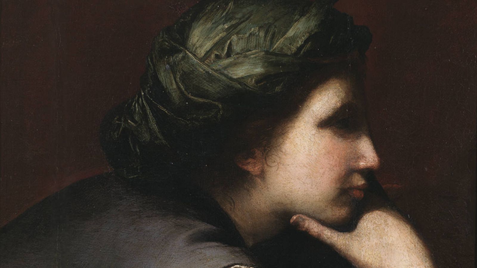 José de Ribera, "Media figura de mujer", (1636) 