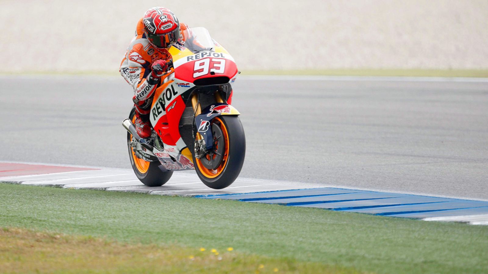 Marc Márquez, en el circuito de Assen