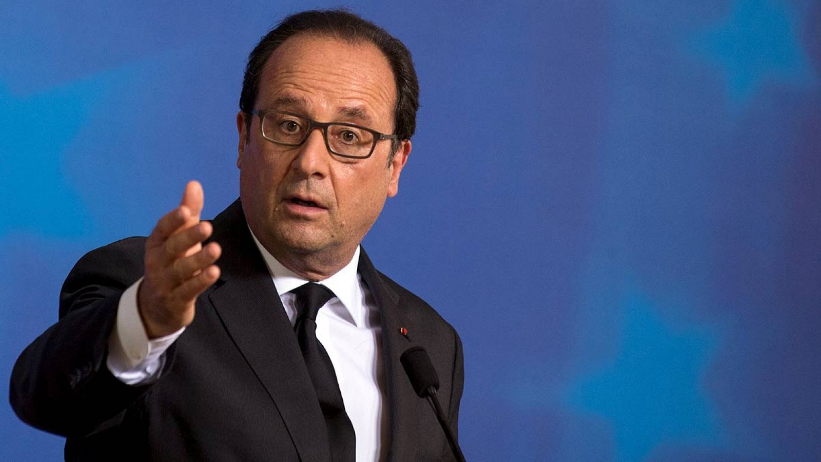 El presidente francés, François Hollande