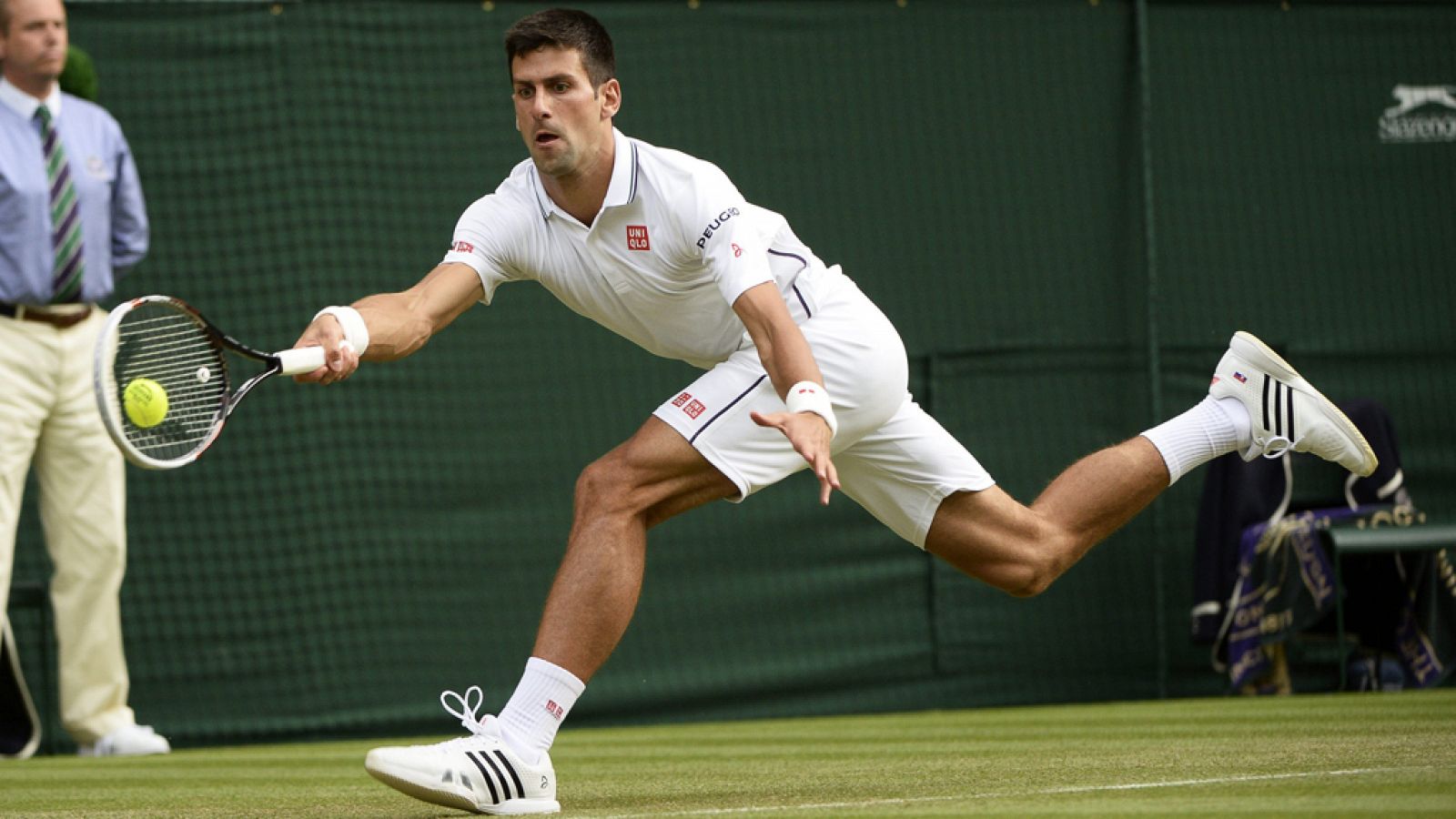 Dovak Djokovic en Wimbledon