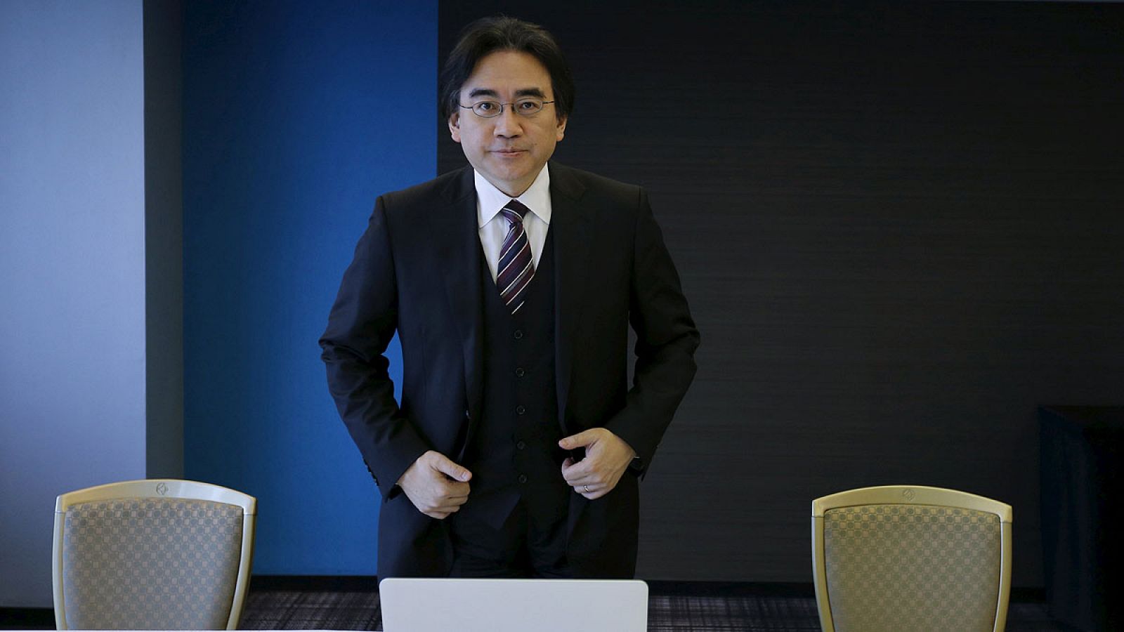 El presidente de Nintendo, Satoru Iwata, en una imagen de archivo de mayo de 2014